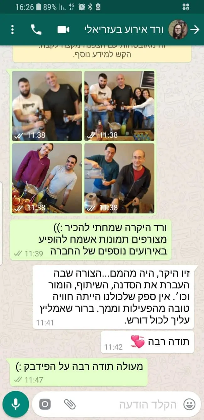 המלצות על זיו מנור
